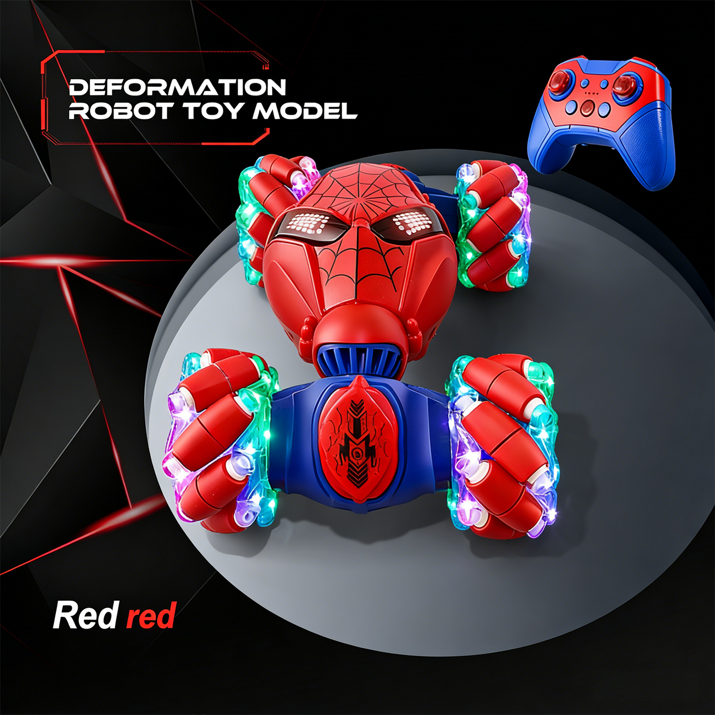 SONGLINLXS Remote Control Stunt Drifter Car, 4WD Gesture Sensing, Sideways Driving, Watch Controller, 1:12 Scale