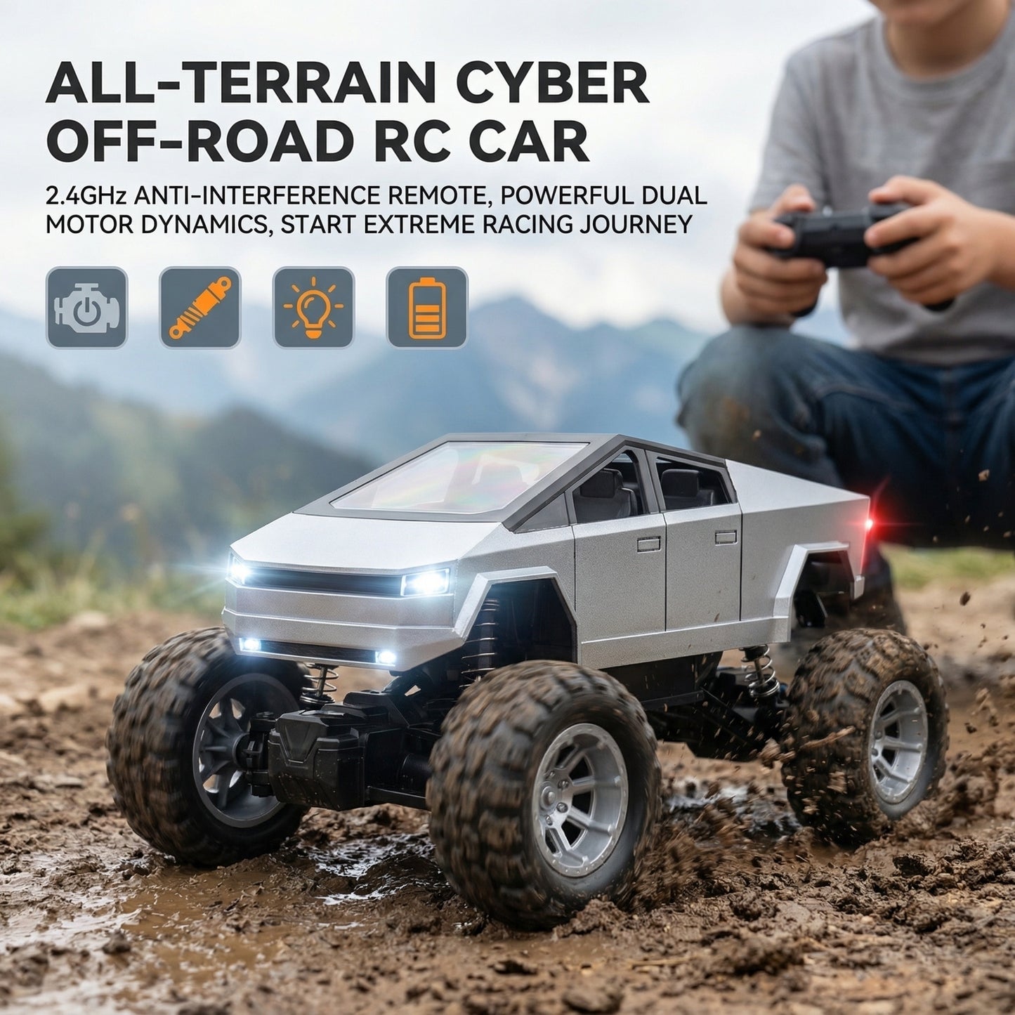 Remote control toy car and Vehicles for Ages 4-14